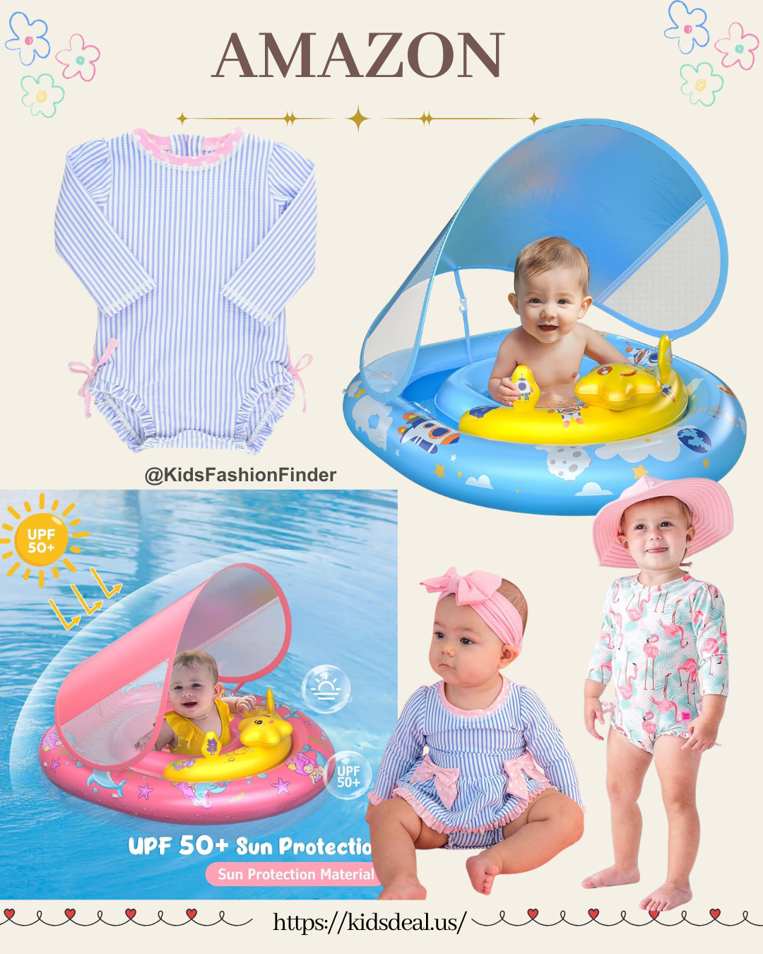 Summer must-have for baby girls ☀️🌸

UPF 50+ long sleeve rash guard swimsuit 💦
Floral print + easy zipper = cute & convenient 👶💗

Ultimate baby pool days ready 🏖️
Now under $20 — such a steal! 🙌

#babyswim #rashguard #summerbaby #poolday #momfinds #usamom #babyessentials  

 

#LTKSwim #LTKTravel #LTKBaby