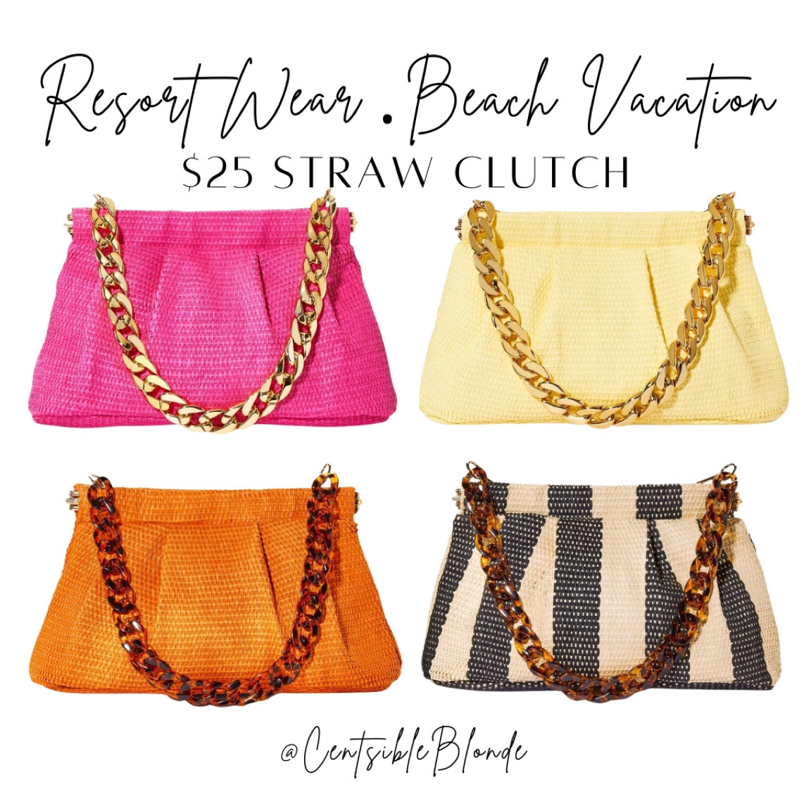 Spring handbag
Beach bacation
Cruise
Spring bag
Summer bag
Clutch
Wedding clutch
Wedding bag
Yellow bag
Pink bag
Orange bag
Straw handbag
Target bag 
affordable handbag

#LTKitbag #LTKfindsunder50 #LTKtravel