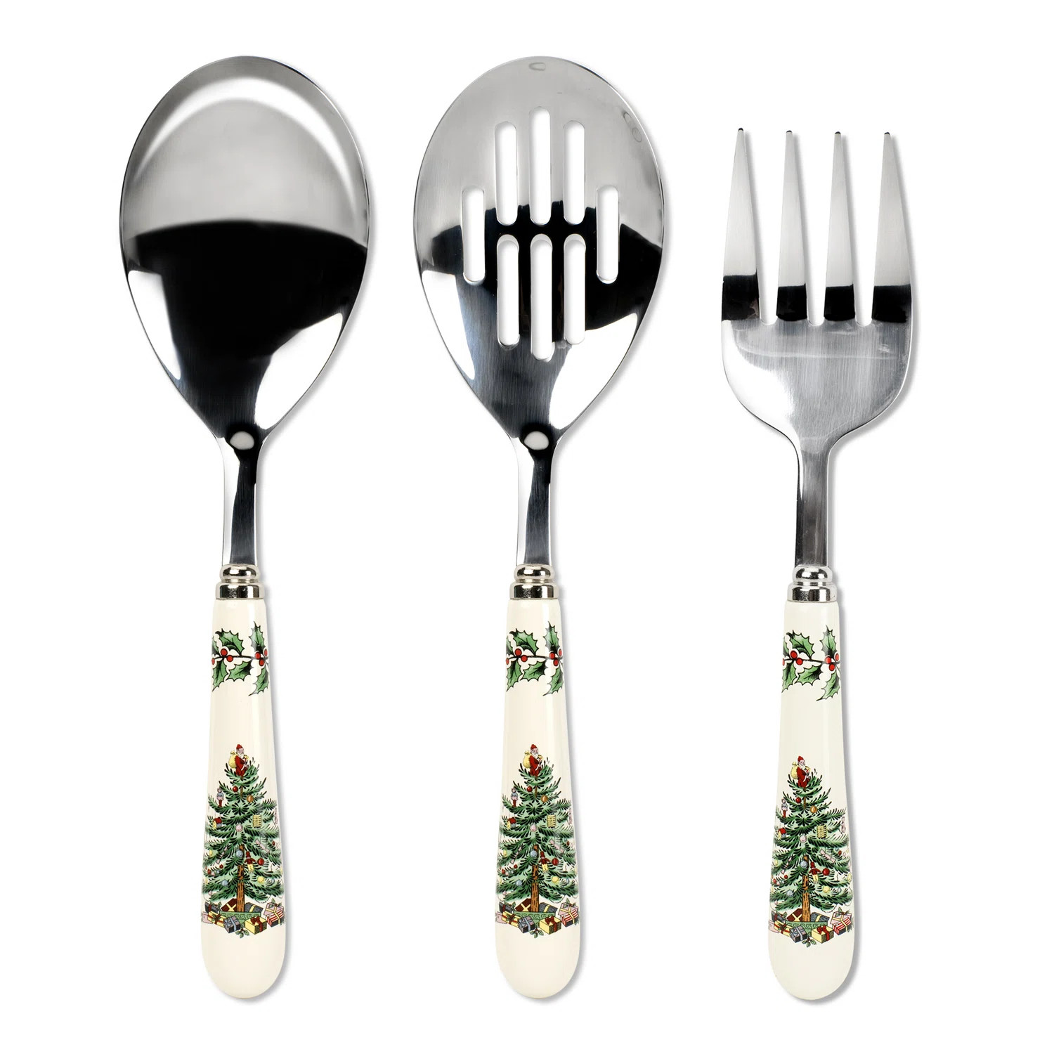 Spode Christmas Tree 3-Pc Cutlery St | Wayfair North America