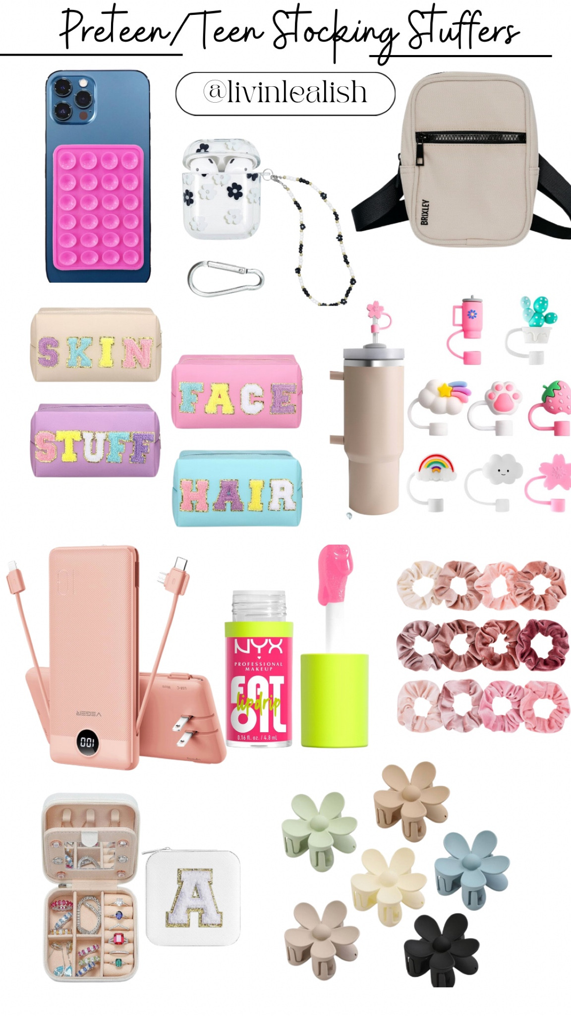 Preteen/Teen stocking stuffers! #christmas #stockingstuffers 

#LTKGiftGuide #LTKbeauty #LTKHoliday