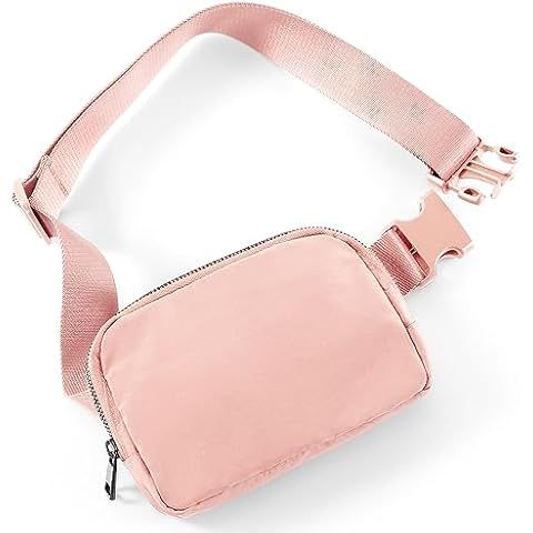 Pander Two Way Zipper Fanny Pack Nylon Everywhere Belt Bag for Women, Water Repellent Waist Packs... | Amazon (US)