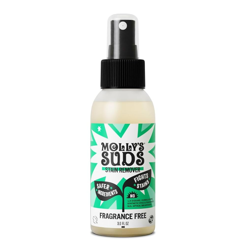 Molly's Suds Stain Remover Spray | Gentle Yet Powerful, Great for Baby & Pet Stains | Clean, Simp... | Amazon (US)