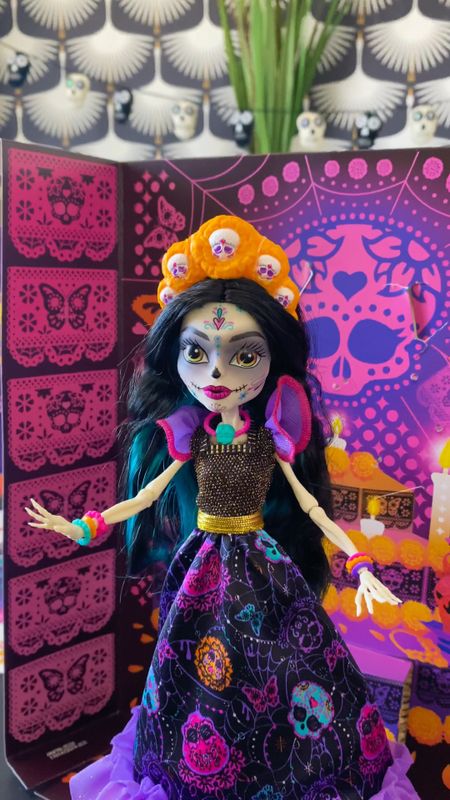 Día de Los Muertos Skelita Calaveras Monster High doll - holiday kids toys 

#LTKkids #LTKHoliday #LTKfamily