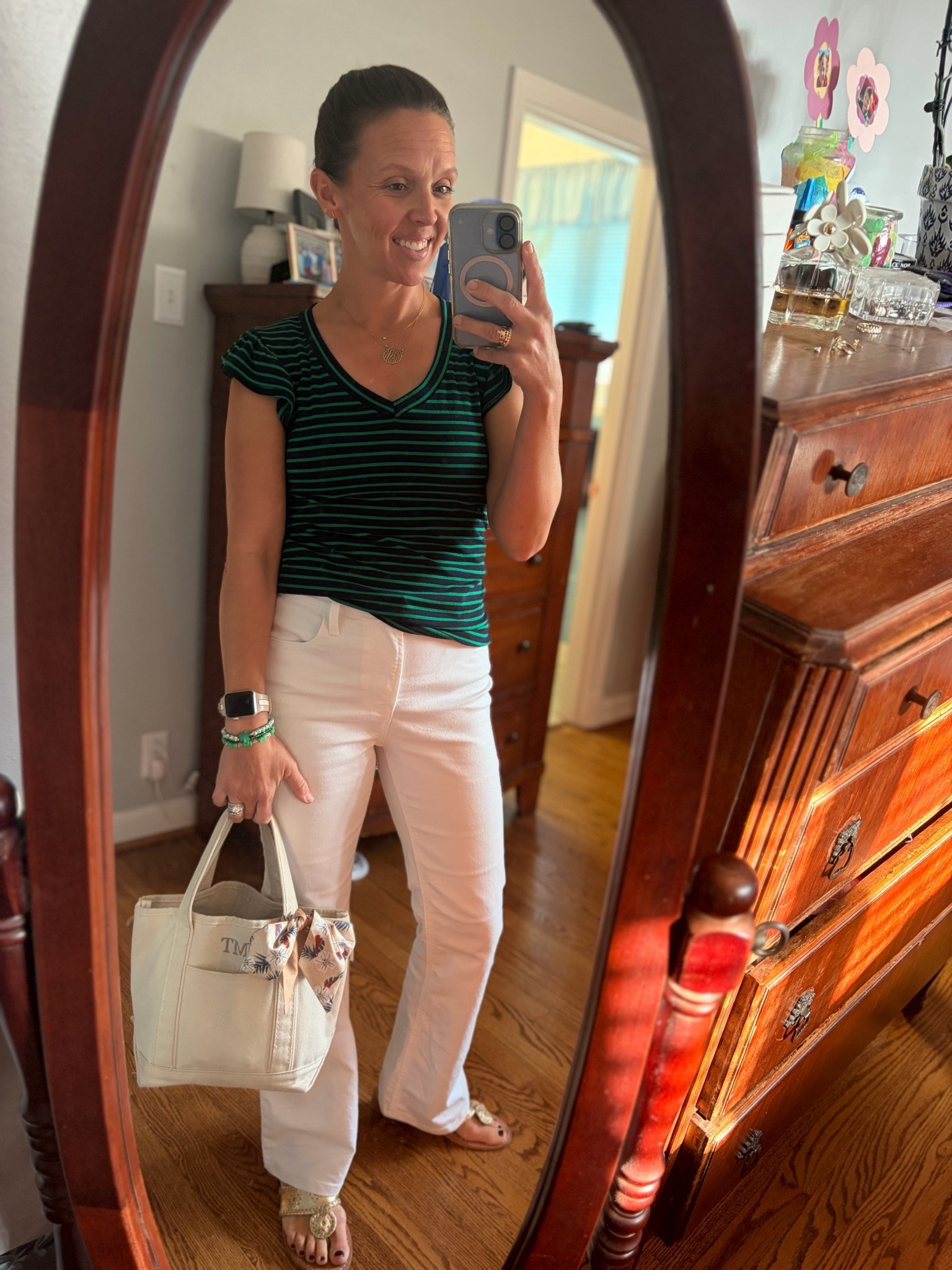 I’ve worn this top to work, to golf, and  out for a girls night - it’s so comfortable and versatile. 


@Etsy @Quince #flarejeans #stripedtop #datenight #girlsnight #oldnavy #under25 #budgetfriendly #salefinds #necklacestack #LTKSaleAlert #teacheroutfit #monogramnecklace
#LTKOver40 #LTKU #LTKSeasonal