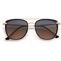 SOJOS Retro Aviator Square Polarized Sunglasses For Women Men,Vintage Women's Sun Glasses Shades ... | Amazon (US)