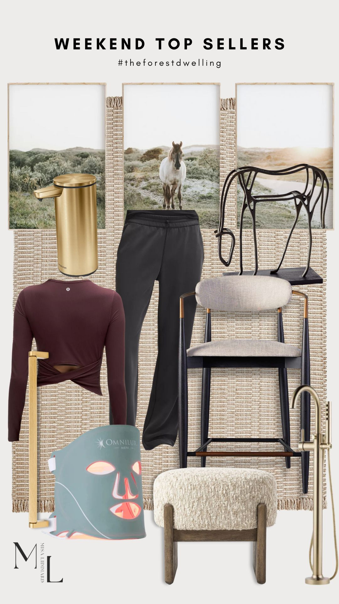 Top sellers from the weekend. These horse prints are perfect for spring and summer. The Jagger stools are in the Cary Linen performance fabric, they are counter height. I'm a huge believer in red light therapy and these masks are such good quality. 

 #LTKHome #LTKStyleTip #LTKBeauty