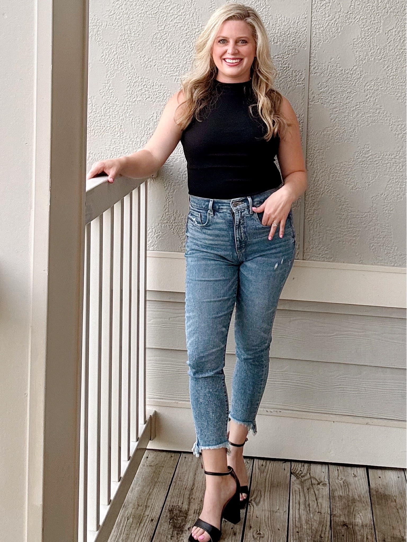 Double date night look ✨ 
Top & Shoes: Target 
Jeans: Loft (old style, I’ve had these jeans for 10 years but found something similar for you!)

#LTKShoeCrush #LTKSaleAlert #LTKStyleTip