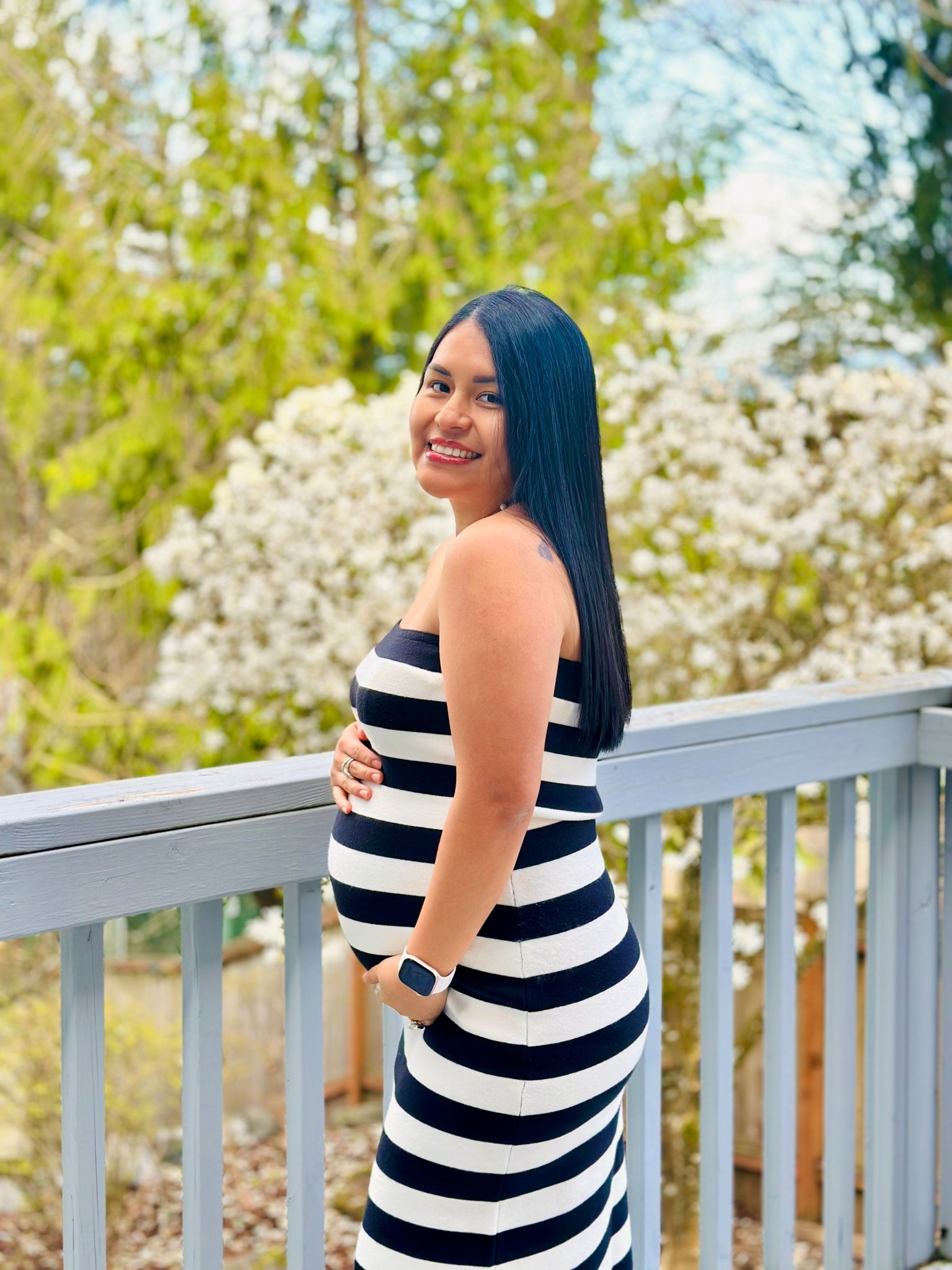 outfit for 28 weeks 🤰🏻 
Pregnancy outfit / bump style 

#LTKPetite #LTKStyleTip #LTKBump