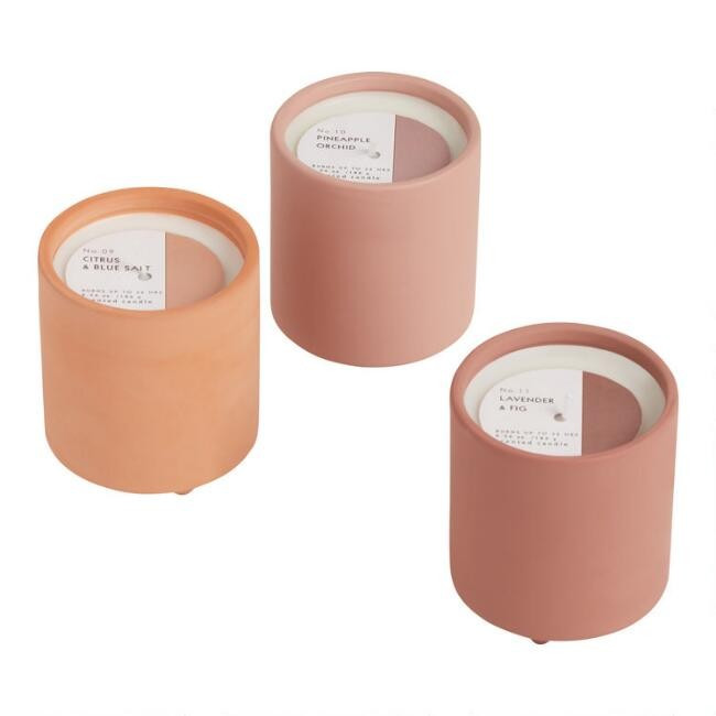 Ceramic Footed Jar Scented Candle | World Market