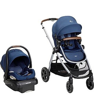Maxi Cosi Zelia Luxe 5-in-1 Stroller Micro Luxe Infant Car Seat Travel System - New Hope Navy | Dillard's