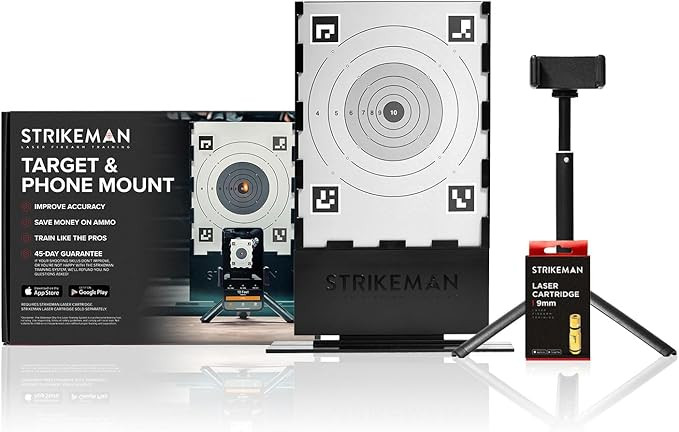 Strikeman 9mm Dry-Fire Laser Training System - Great for Target Shooting Practice with Pistols - ... | Amazon (US)