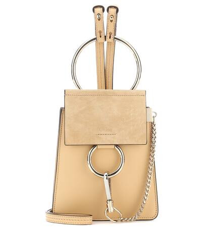 Faye Small leather bracelet bag | Mytheresa (DACH)