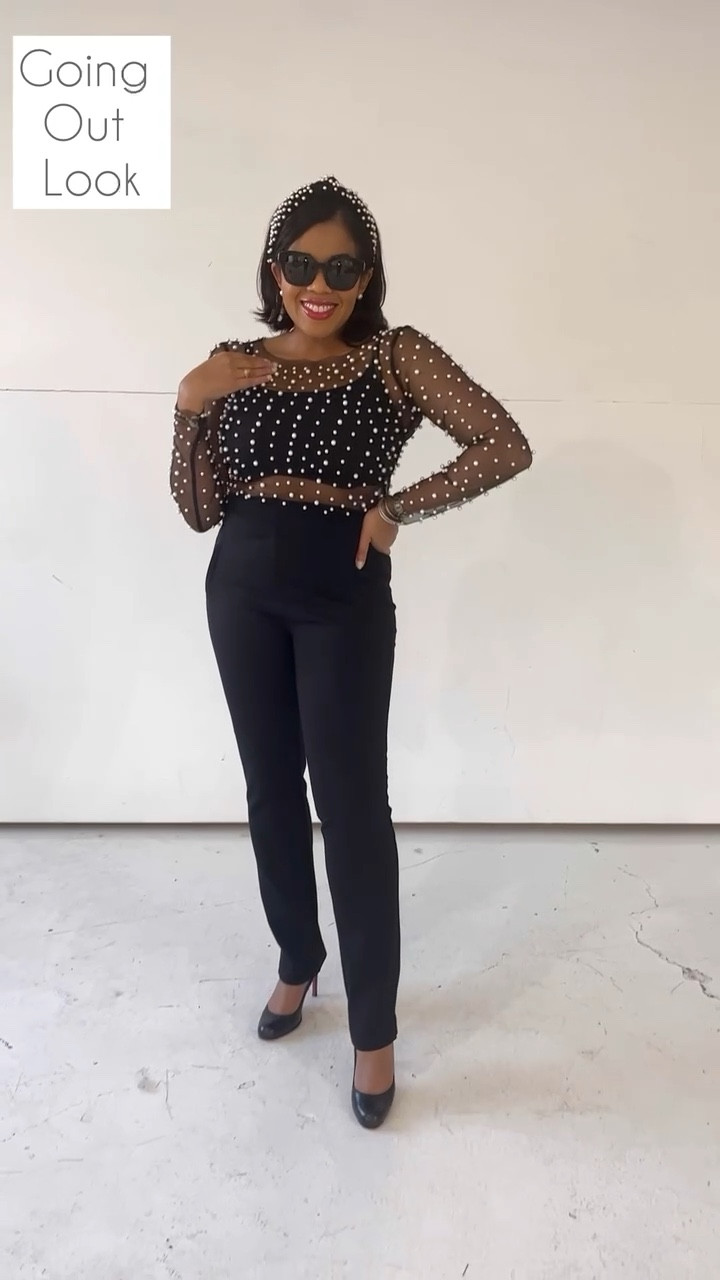 If you know me, you know I’m a pearl girl! This pearl mesh top is the perfect going out look!

Pearl top. Going out outfit. Going out look. GRWM. Peral outfit inspo. All black look. Concert outfit 

#LTKstyletip #LTKMostLoved #LTKparties