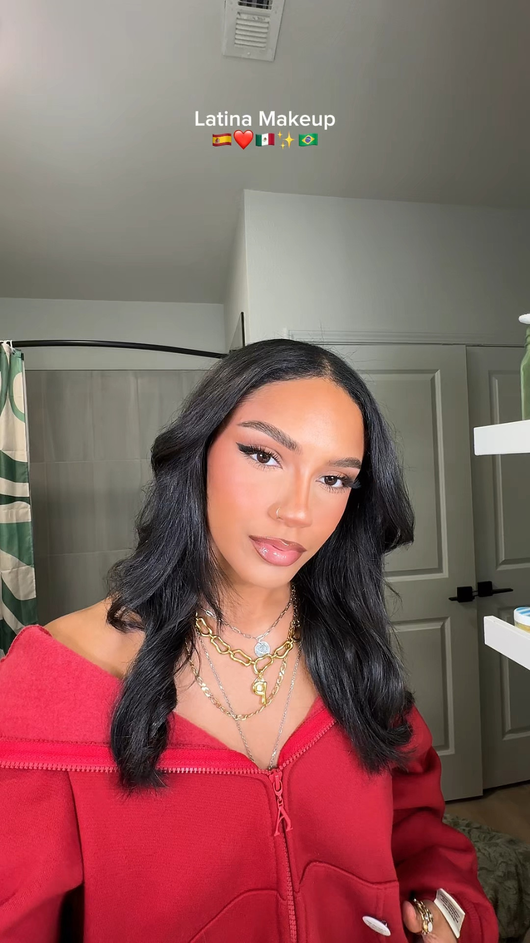 Latina makeup❤️✨💋