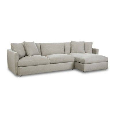 2pc Maddox Right Arm Facing Sectional Set with Chaise Slate - Picket House Furnishings | Target