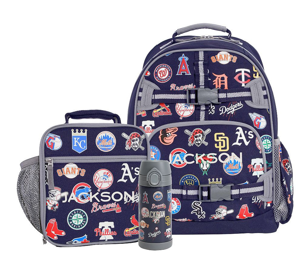 Mackenzie <i>MLB™</i> Teams Glow Backpack & Lunch Bundle, Set of 3 | Pottery Barn Kids