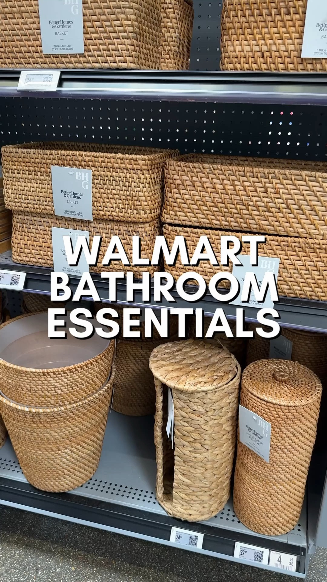 Walmart has everything you need for a bathroom refresh. 

Walmart finds, bathroom essentials, shower curtain, bamboo organizer, hair tools organizer, vanity organizer, wicker basket, better homes and gardens, smiles and pearls

#LTKHome #LTKMidsize #LTKPetite