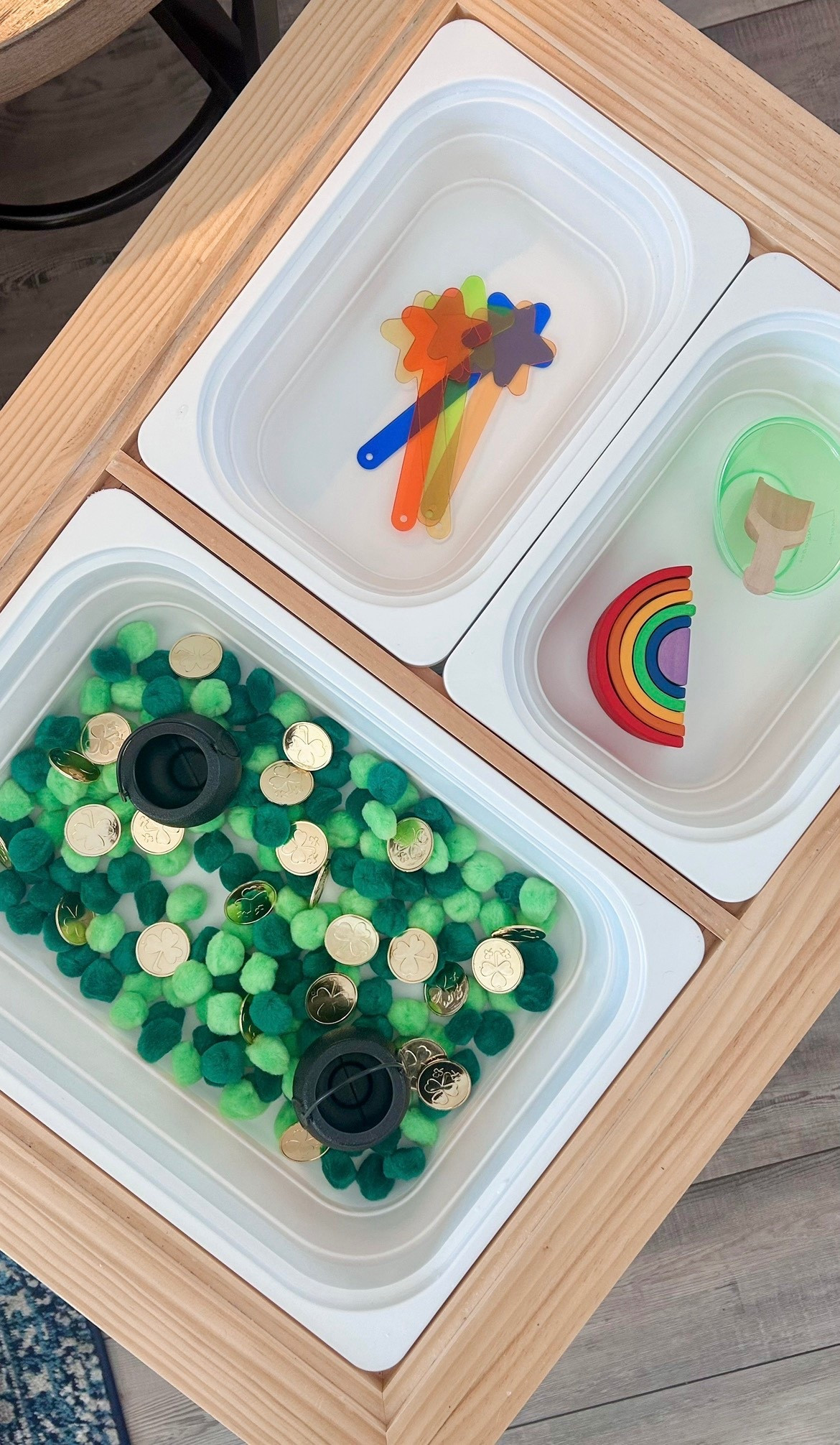 St. Patrick’s themed sensory table

#LTKmomlife #LTKSeasonal #LTKKids