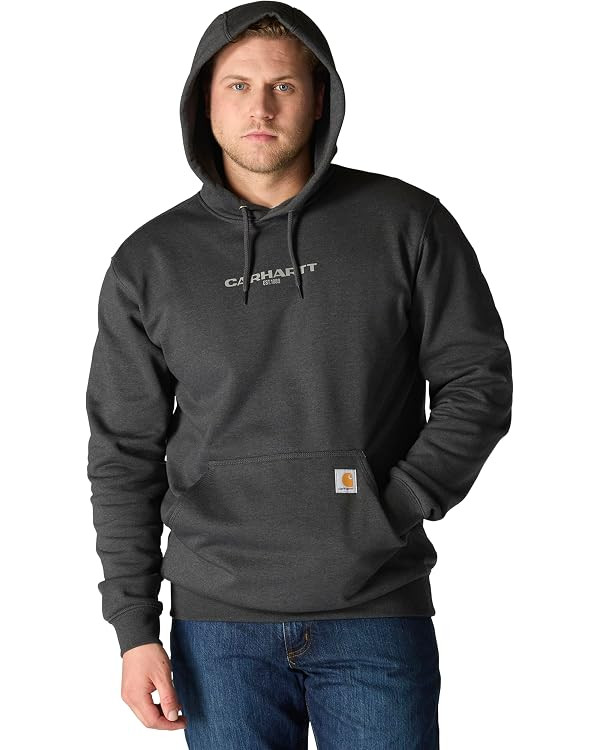 Carhartt Men's Rain Defender Loose Fit Midweight 1889 Graphic Sweatshirt | Amazon (US)