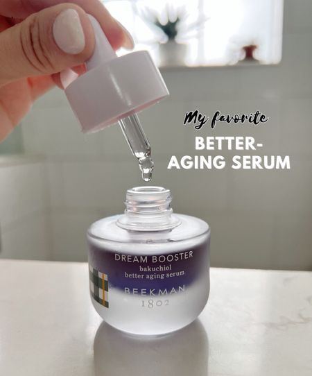 Beekman 1802 not only creates high-quality products, but they are also effective and feel amazing when applied! I utilize this “Dream Booster” bakuchiol better-aging serum nightly in conjunction with their Bloom Cream and LOVE the results I’ve been seeing! 

#LTKFind #LTKbeauty #LTKunder50