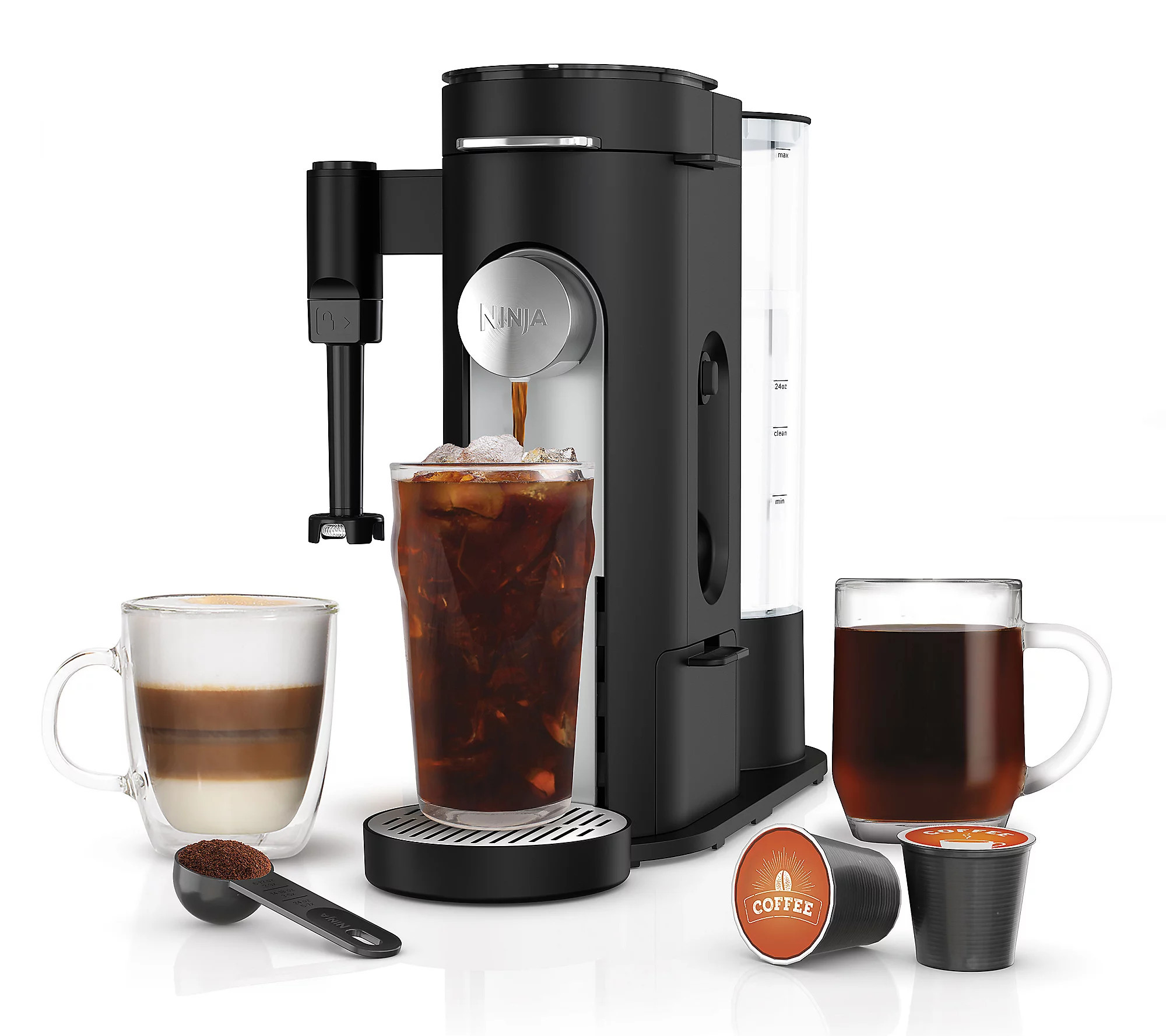 Ninja Single-Serve Pods & Grounds Specialty Cof fee Maker | QVC