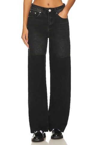 superdown Kenny Contrast Jean in Grey from Revolve.com | Revolve Clothing (Global)