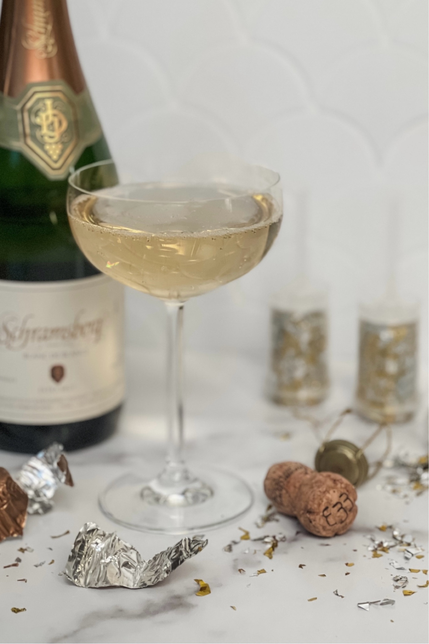 When it comes to glassware for champagne, I personally prefer a coupé to a flute, and I love the simple elegance of this one. The construction is dainty, yet sturdy and it holds a surprising amount of liquid. They work well for sipping cocktails too! 

#LTKHome