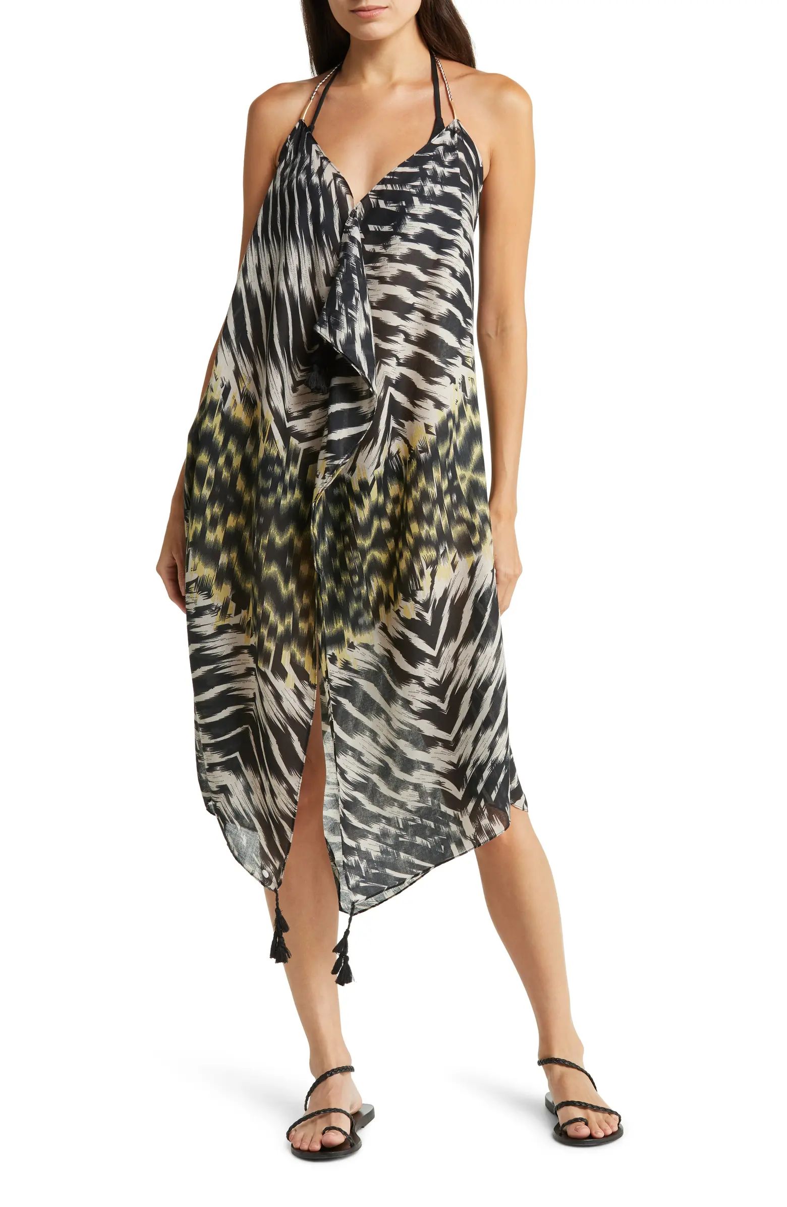 Beach to Street Halter Cover-Up Dress | Nordstrom