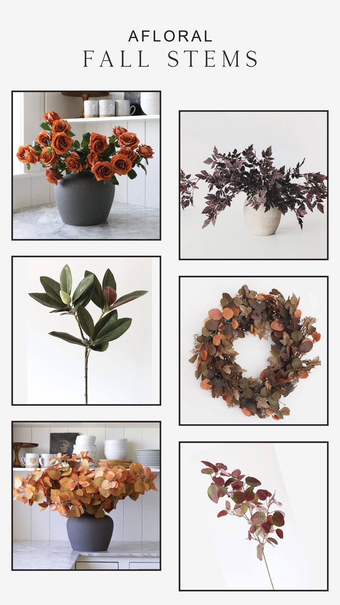 Afloral artificial faux stems, florals, wreaths, etc - fall home decor 

#LTKHalloween #LTKhome #LTKSeasonal