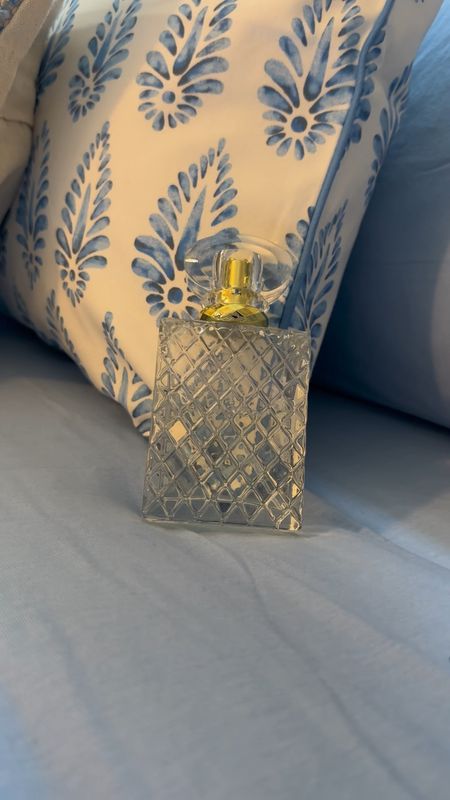 Home cleaning tip: grab this adorable refillable vintage inspired perfume bottle, fill with Lysol or any other linen spray of your choosing and get fresh smelling bedding every night!

#LTKFind #LTKhome #LTKunder50