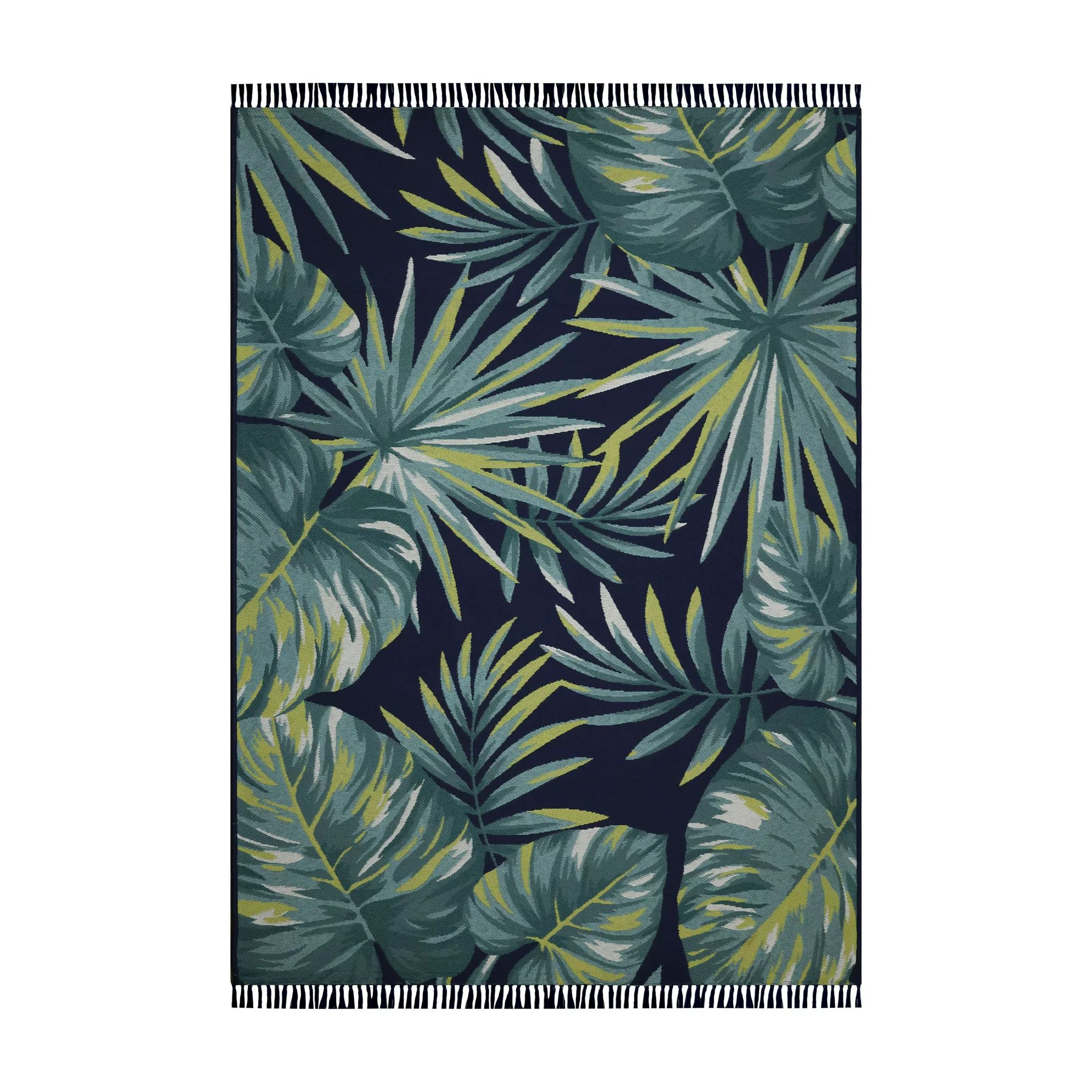 Better Homes and Gardens Tropical Garden Woven Outdoor Rug - 5' X 7' | Walmart (US)