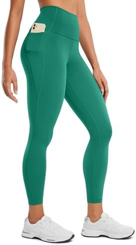CRZ YOGA Womens Butterluxe Workout Leggings 25" / 28'' - High Waisted Gym Yoga Pants with Pockets... | Amazon (CA)