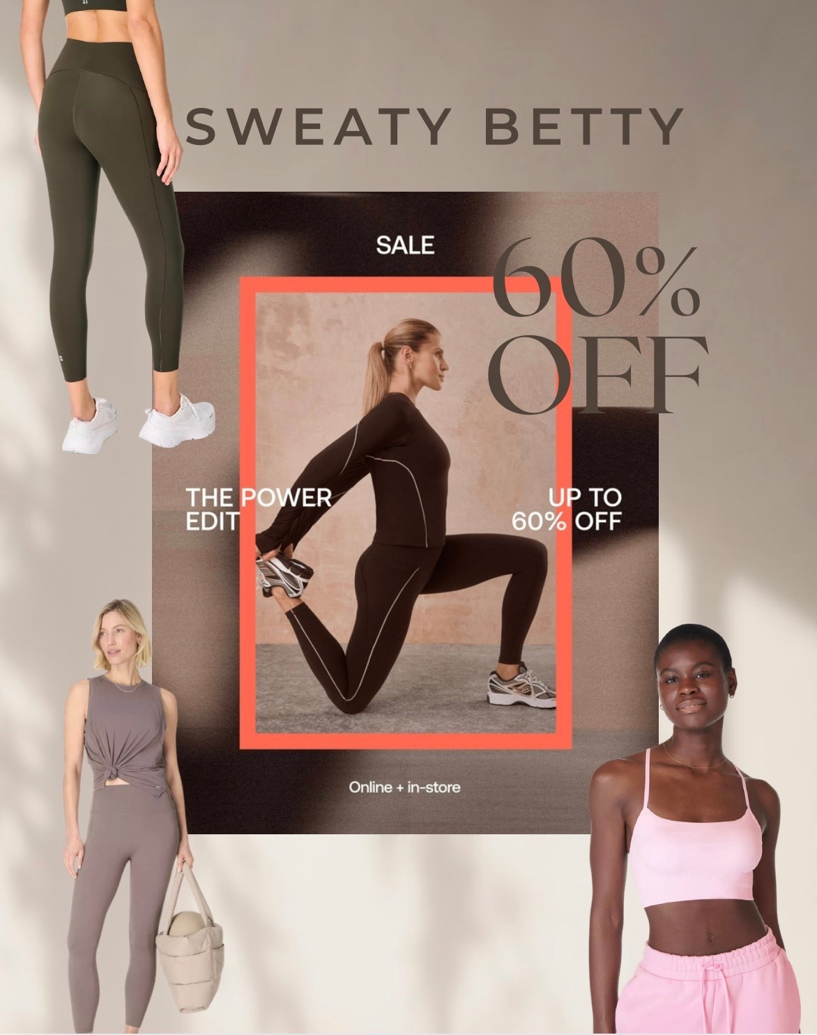Sweaty Betty 60% off sale - March 2026 
Always the best leggings I own 

#LTKeurope #LTKspring #LTKsale
