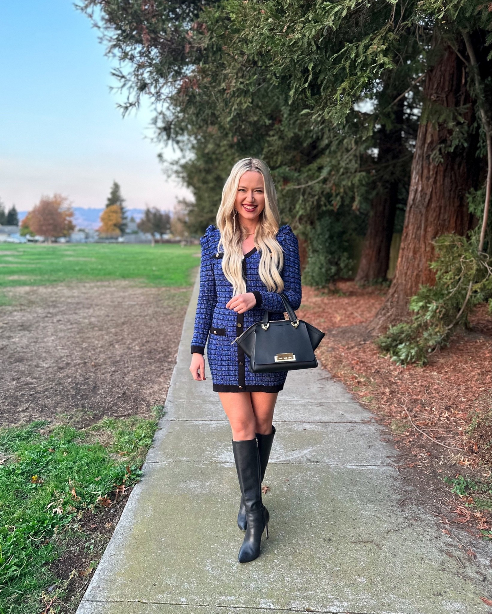 Preppy tweed dress for fall 💙

Mini Dress | Sweater Dress | Plaid

#LTKSeasonal