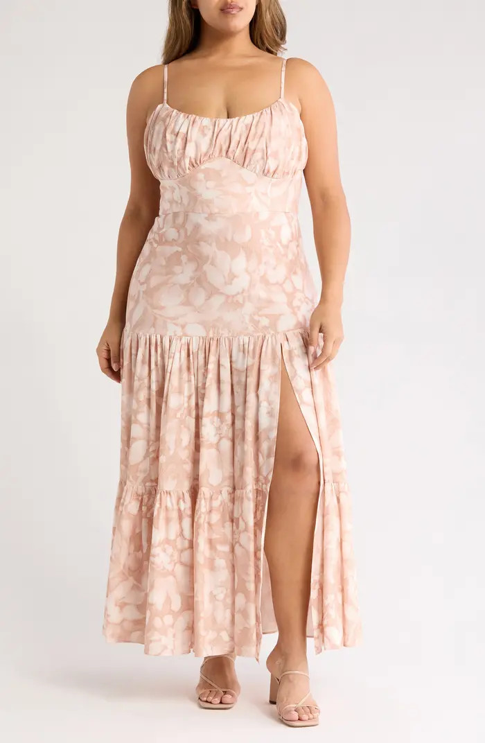 Floral Drop Waist Maxi Dress | Nordstrom Rack