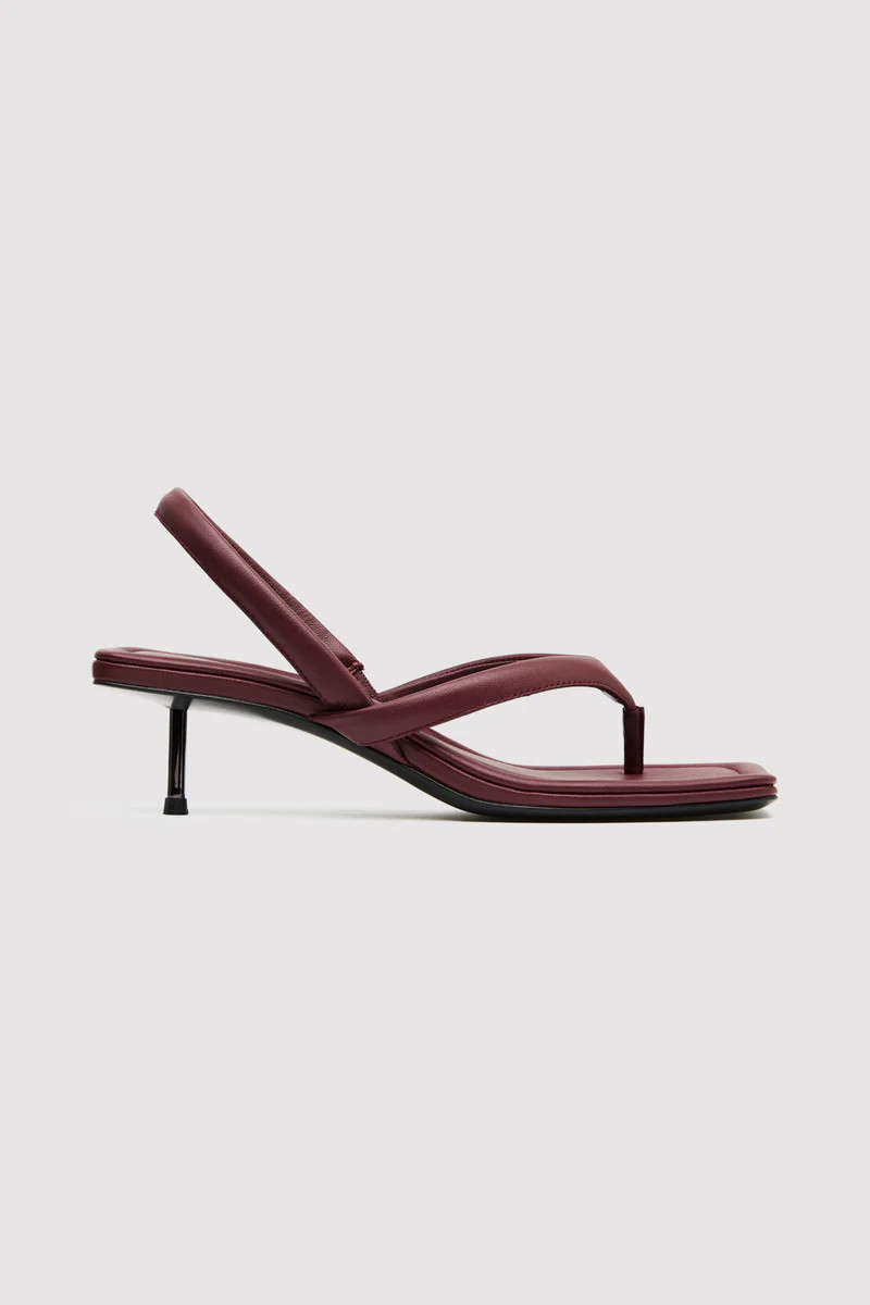 Thong Heel - Plum | St. Agni (US, UK, EU)