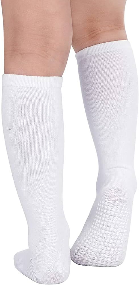 Century Star Baby Girl Socks Boy Knee High Socks Toddler Non-Slip Grip Tube Sock School Soccer Strip | Amazon (US)