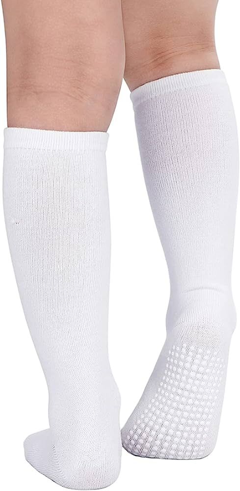 Century Star Baby Girl Socks Boy Knee High Socks Toddler Non-Slip Grip Tube Sock School Soccer Strip | Amazon (US)