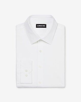 Extra Slim Solid Stretch 1MX Dress Shirt | Express