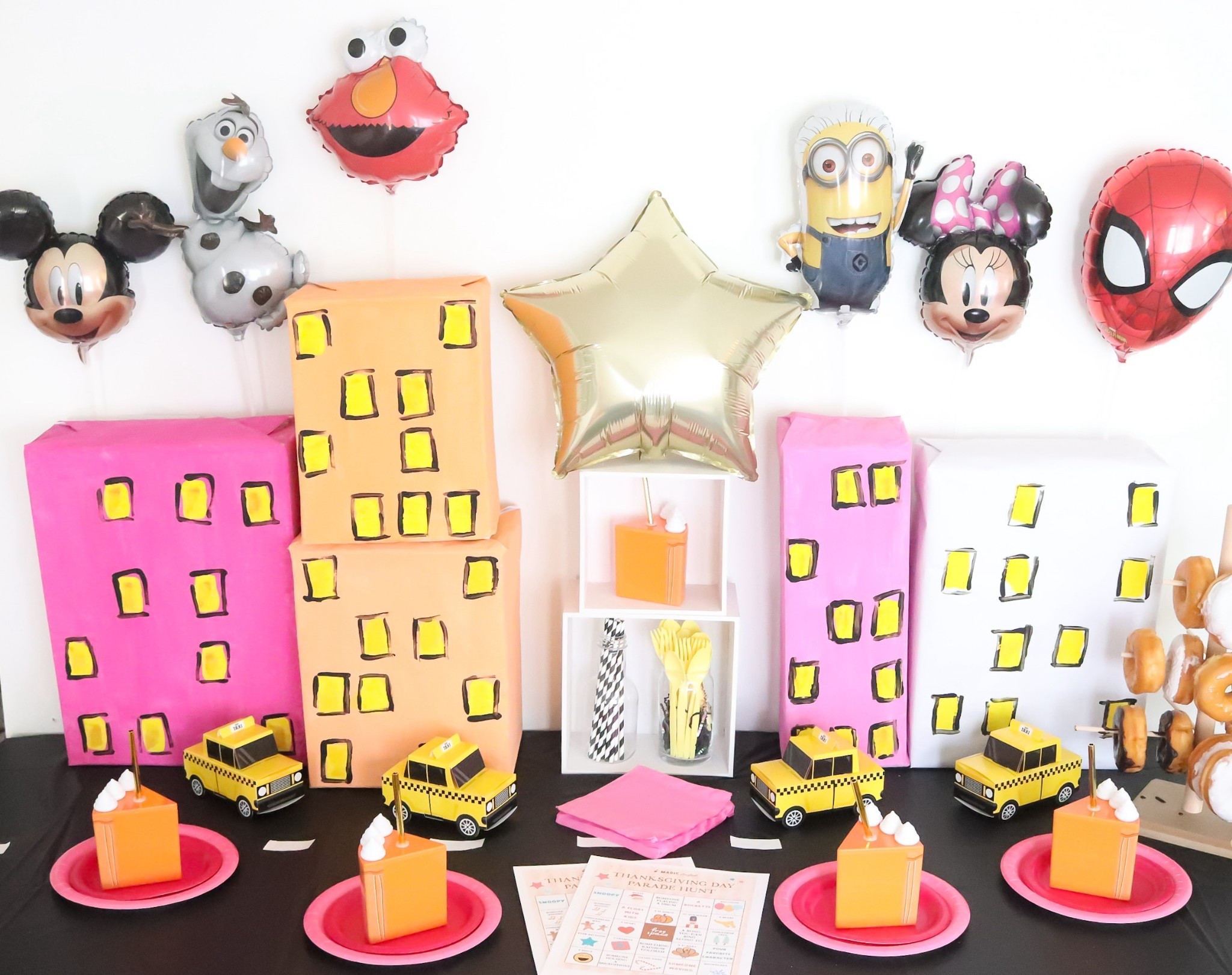 DIY Thanksgiving Day Parade NYC skyscrapers and balloons

#OTCPartner #ad Macy’s thanksgiving day parade / Thanksgiving craft / thanksgiving tablescape / kids table / thanksgiving brunch 

#LTKSeasonal #LTKKids #LTKParties