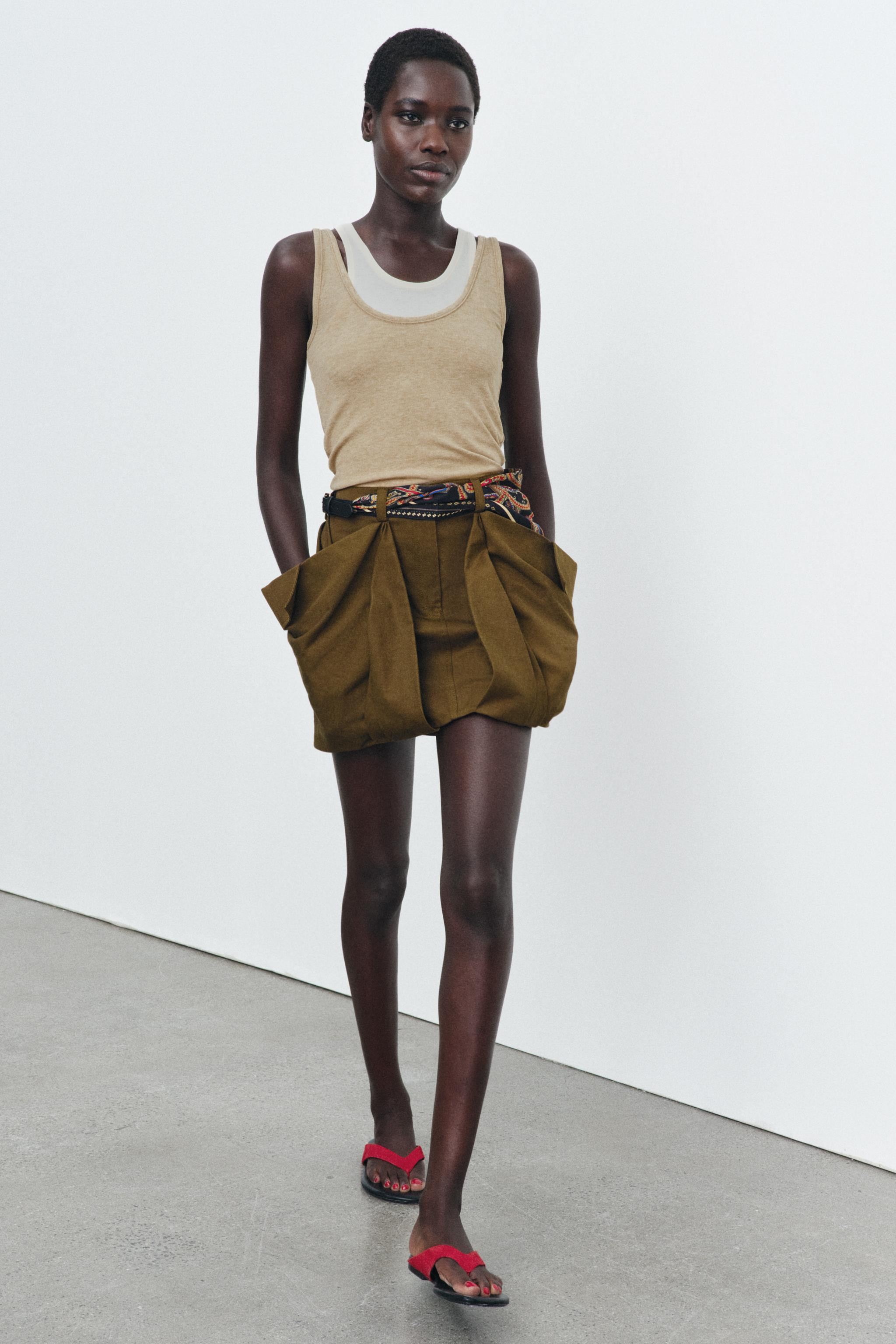 DOUBLE STRAP TOP | Zara US