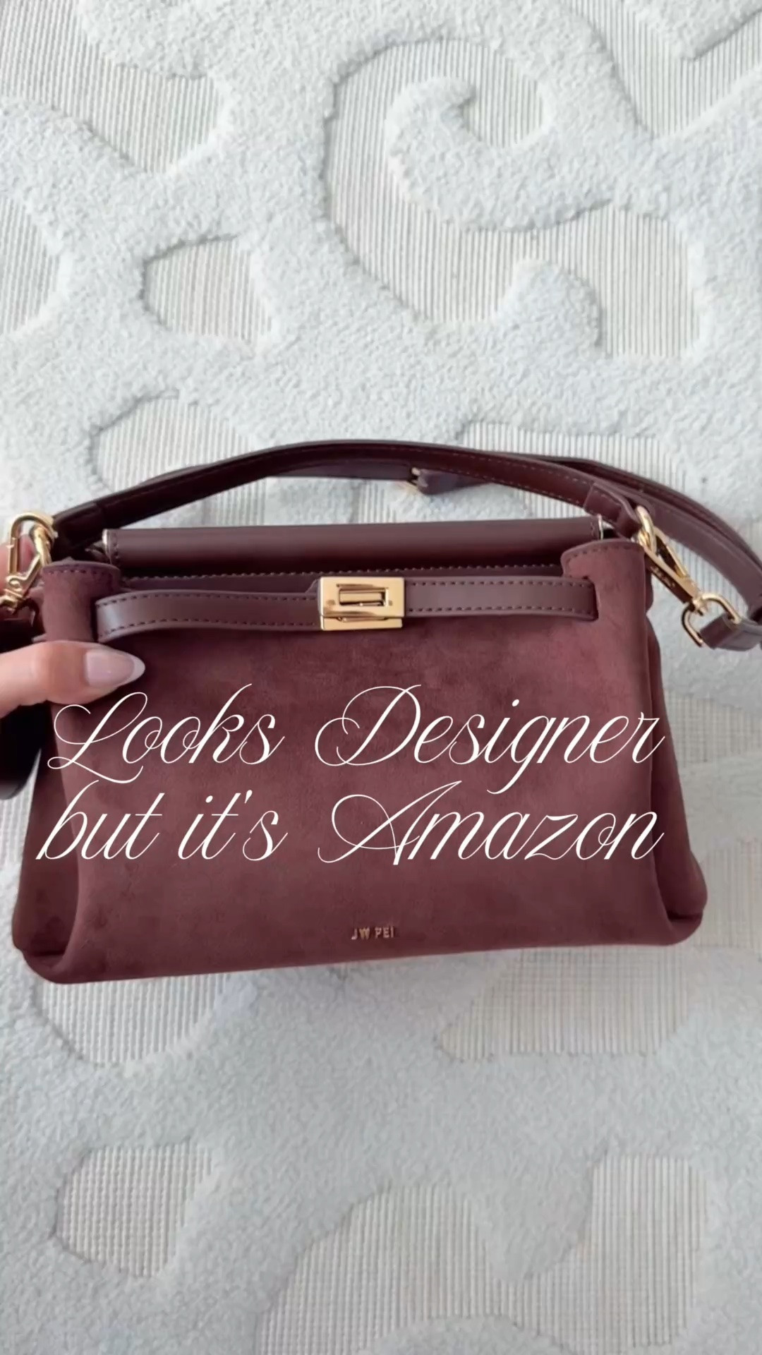 The prettiest chocolate brown faux suede bag and can double as a crossbody 

Perfect size for petites!

#LTKPetite #LTKSaleAlert #LTKootd