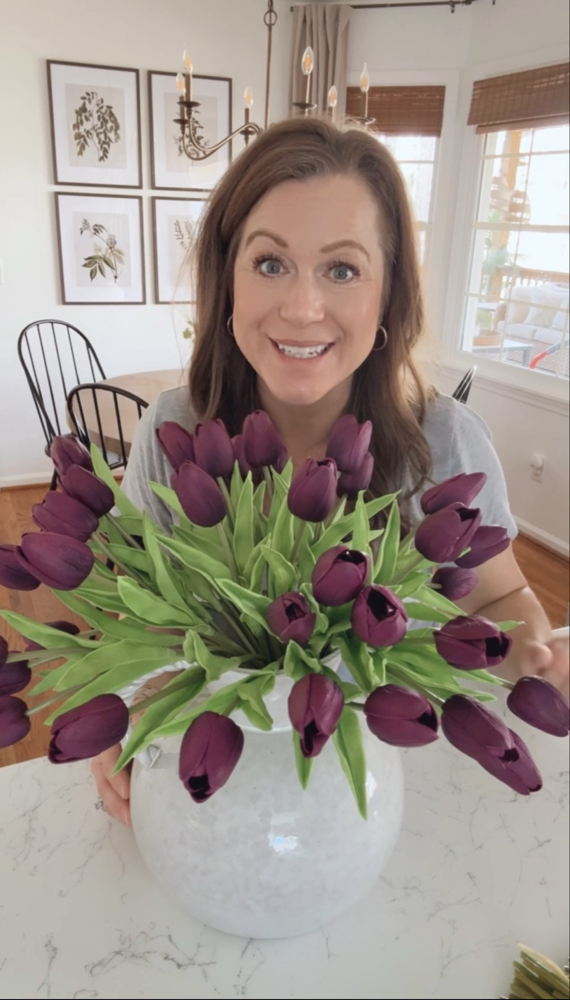 Real look tulips + vase 

#LTKhome #LTKstyletip #LTKfindsunder50