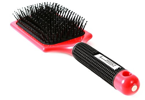 HSI Professional Velvet Touch Paddle Soft Brush for Wet and Dry Hair with Super Soft Flexible Ionic Bristles | Amazon (US)