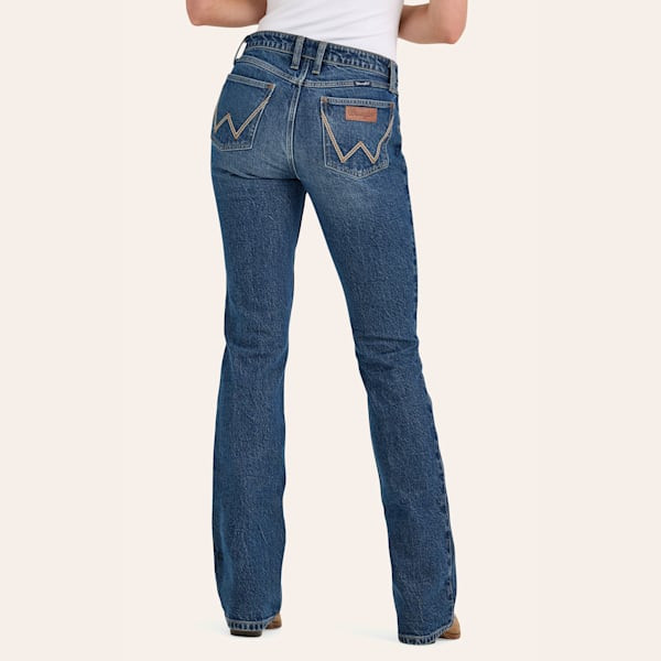 Wrangler Retro Women's Mae Isabella Medium Wash Bootcut Jeans | Cavender's