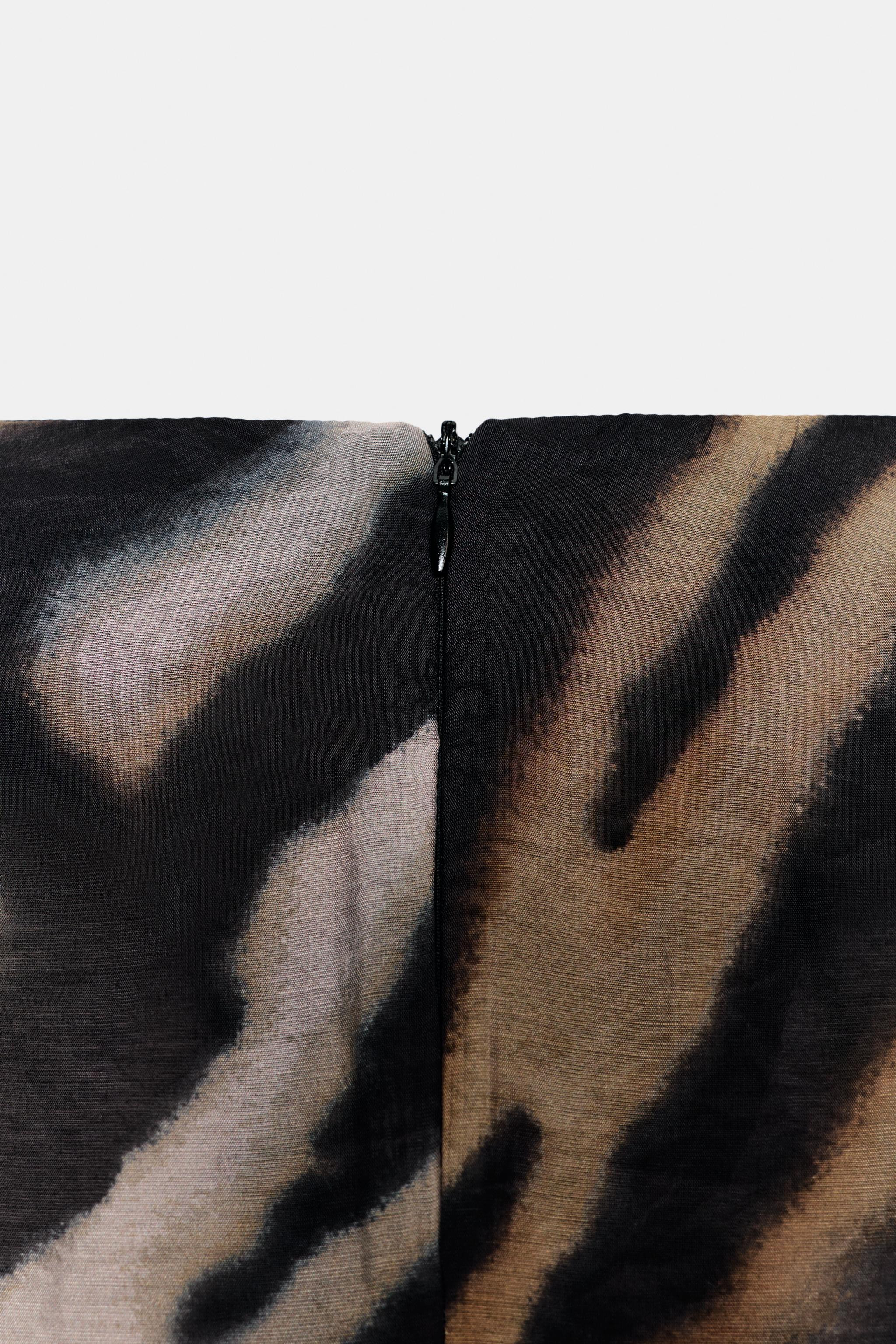 ANIMAL PRINT KNOTTED PAREO | Zara US