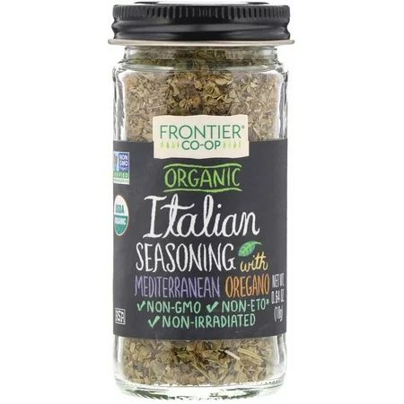 Frontier Natural Products Organic Italian Seasoning with Mediterranean Oregano 0.64 oz Pack of 3 | Walmart (US)