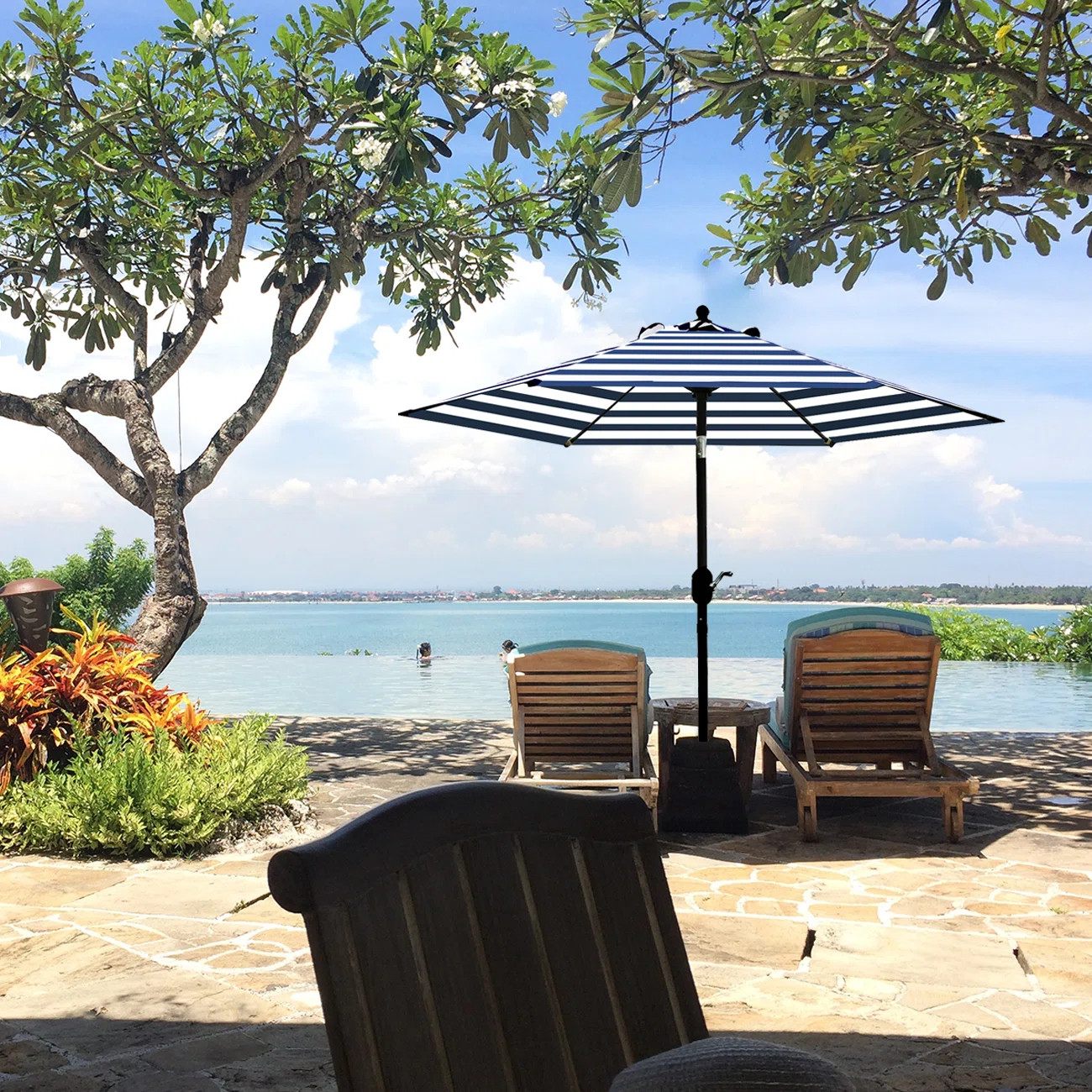 Jaenis 90" Tilt Market Umbrella | Wayfair North America