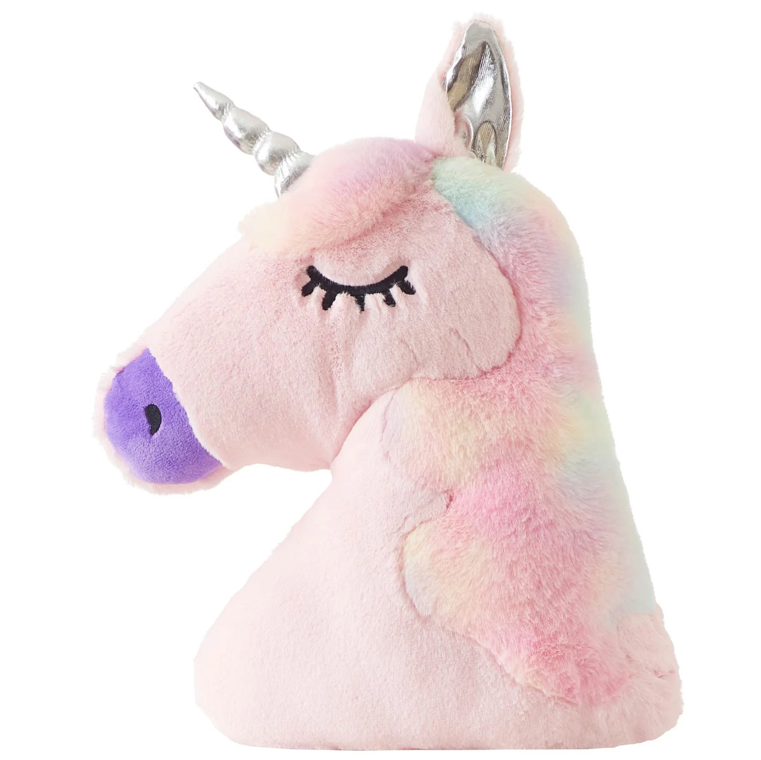 Your Zone Unicorn Decorative Pillow for Kids, Pink, Spot-Clean, 16" H | Walmart (US)