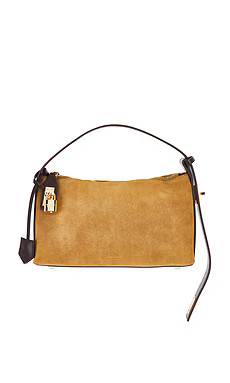 VERAFIED Suede Hobo Bag in Gold from Revolve.com | Revolve Clothing (Global)